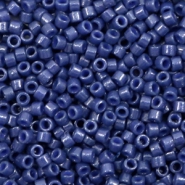Perline Miyuki Delica 11/0 Duracoat opaque matte dyed navy blue DB-2143