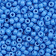Rocailles Miyuki 8/0 Duracoat opaque delphinium blue 8-4484