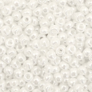 Rocailles Miyuki 8/0 Ceylon white pearl 8-528