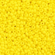 Rocailles Miyuki 11/0 Opaque yellow 11-404