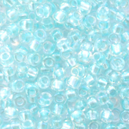 Rocailles Miyuki 8/0 Fancy lined soft aqua blue 8 - 3638