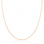 Componenti in acciaio inossidabile catene Mix & Match oro rosa