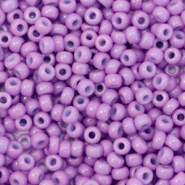 Rocailles Miyuki 8/0 Duracoat opaque crocus purple 8-4486