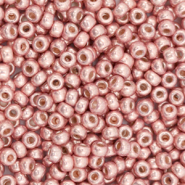 Rocailles Miyuki 8/0 Duracoat galvanized dark coral pink 8-4209