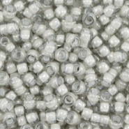 Rocailles Miyuki 8/0 Fancy lined moonstone grey 8-2268