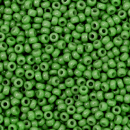 Rocailles Miyuki 11/0 Opaque green 11-411