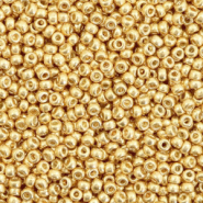 Rocailles Miyuki 11/0 24kt Gold light plated 11-193