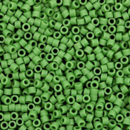 Perline Miyuki Delica 11/0 Opaque matte green DB-754