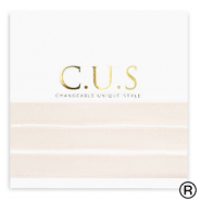 C.U.S® nastro di gioielli scintillante rosa pastello chiaro