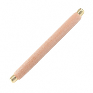 Espositore per bigiotteria cuscinetto velluto per anelli rosa vintage-oro