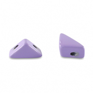 Perline Tile triangolo viola paisley