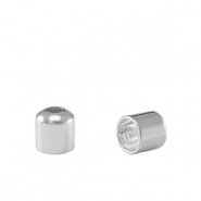 Terminali di metallo DQ Ø3.2mm argento antico (privo di nichel)