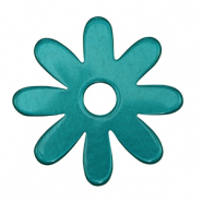 Pendenti Polaris Lucido fiore verde ottanio