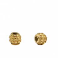 Perline in acciaio inossidabile 5mm oro