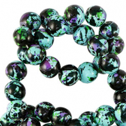 Perline di ceramica 8mm multicolor