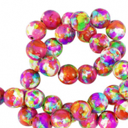 Perline di ceramica 6mm multicolor