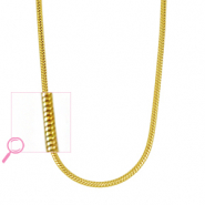 Collane in acciaio inossidabile oro