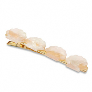 Accessori fermaglio per capelli conchiglia rosa chiaro