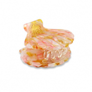 Accessori fermaglio per capelli conchiglia rosa-oro