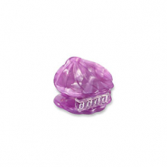 Accessori fermaglio per capelli conchiglia viola