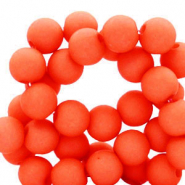 Perline in acrilico 6 mm rosso