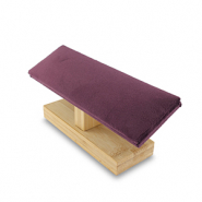 Espositore per bigiotteria per bracciali natural-viola melanzana