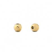 Perline in acciaio inossidabile 4mm oro