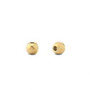 Perline in acciaio inossidabile 3mm oro