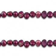 Perle di acqua dolce pepita viola scuro