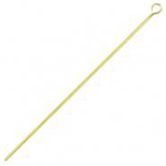 Chiodini a occhiello di metallo DQ 70mm oro (privo di nichel)