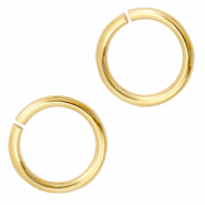 Componenti di metallo DQ anellino apribile 12mm oro (privo di nichel)