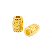 Perline di metallo DQ tubo Ø2mm oro (privo di nichel)