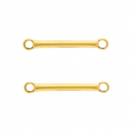 Ciondoli di metallo DQ distanziatore 18mm oro (privo di nichel)