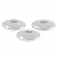 Perline di metallo DQ rondella 6mm argento antico (privo di nichel)