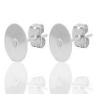 Componenti di metallo DQ orecchini 10mm argento antico (privo di nichel)