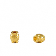 Perline di metallo DQ oro (privo di nichel)