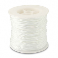 Cordoncino alla moda 2mm bianco