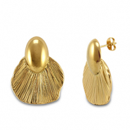 Pendientes Acero Inox oro