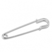Componenti di metallo spilla decorativa argento