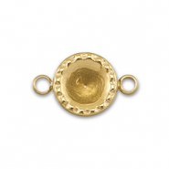 BY31® Distanziatore in acciaio inossidabile con castone per SS29 chaton oro