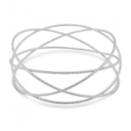Bracciale da braccio Incrociato argento