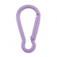 Componenti colorati anello brisé portachiavi viola
