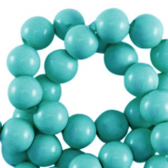 Perline in acrilico 6 mm lucido verde acqua