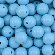 DQ Perline in acrilico 18 mm blu