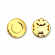 Copri bottoni in ottone Eco-brass® oro