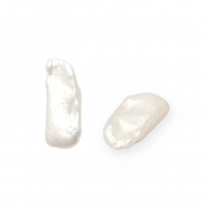 BQ Perle di acqua dolce bianco naturale