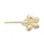 Accessori per capelli fermaglio per capelli fiore oro