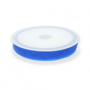 Filo infilaperle elastico 0.8mm blu