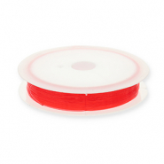 Filo infilaperle elastico 0.5mm rosso