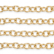 Componenti in alluminio catena a rol&ograve; anchor oro